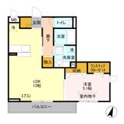 アズールの間取り画像