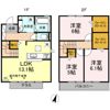 カメリア狐ヶ崎の間取り画像