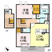 こっこ宮新の間取り画像