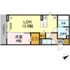 クラージュの間取り画像