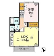 セジュール藤原の間取り画像