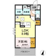 D-room竹下 B棟の間取り画像