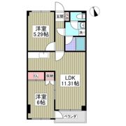 エトワールマンションの間取り画像
