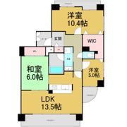 ビューパレス新生の間取り画像