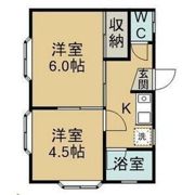 コーポエスポワールの間取り画像