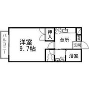 荒巻中央ハイツB棟の間取り画像