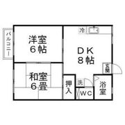 Be-フローラ桜ケ丘の間取り画像