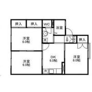 パレーシャル長命C棟の間取り画像