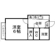 コーポタカシゲの間取り画像