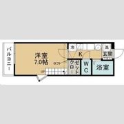 グレイス黒松の間取り画像