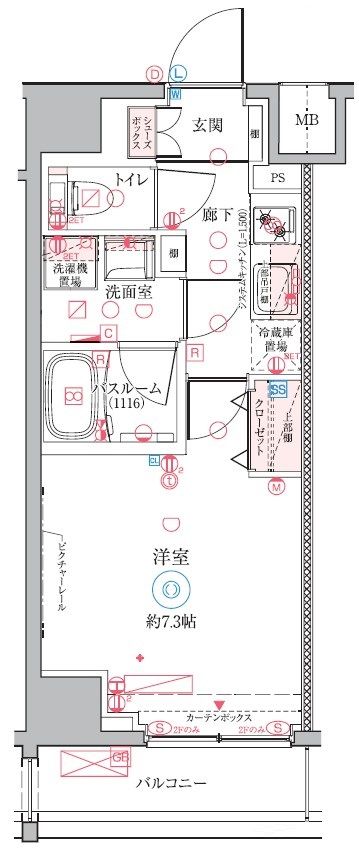 間取図