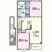 ルシエルⅠの間取り画像