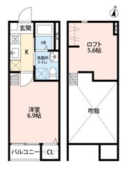 cuore Kの間取り画像