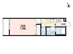 adonis河原町の間取り画像