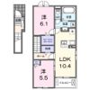 リヴェール・KⅡの間取り画像