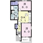 プティボヌールⅠの間取り画像
