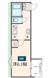 MELDIA上溝の間取り画像