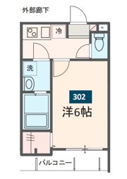 MELDIA上溝の間取り画像