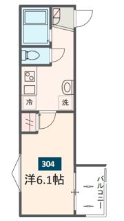 MELDIA上溝の間取り画像