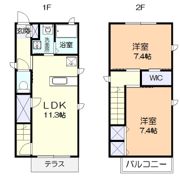 メゾン・ナンバラAの間取り画像