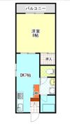 m apartmentの間取り画像