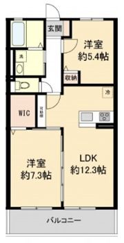 カレントの間取り画像