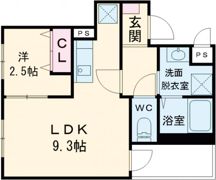 MOVE広本町SOUTHの間取り画像