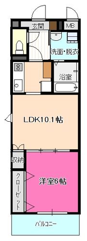 ピエナの間取り画像