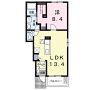 スーペリア Dの間取り画像