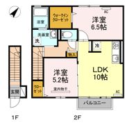 グランシャリオの間取り画像