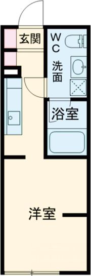 リバーノース中野東の間取り画像