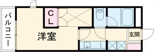 ルームサンコートの間取り画像