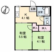 テクノハイツ91の間取り画像