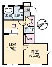 シャーメゾン サンシャイン 弐号館の間取り画像
