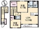 シャーメゾン フルリールの間取り画像