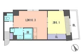 レジデンス住吉の間取り画像