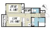 カーサクレールⅢの間取り画像
