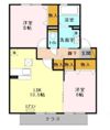 ヒルサイドコート 弐番館の間取り画像