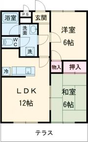モアクレスト白鷺PartⅡの間取り画像