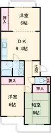 ナカスギマンションの間取り画像