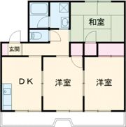 グランソレイユ水戸の間取り画像