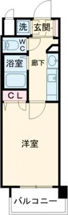 スワンズコート新神戸の間取り画像