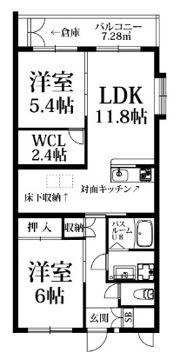 SUN’Sももちの間取り画像