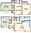 長淵貸家の間取り画像