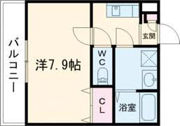 ジーメゾン新大宮の間取り画像