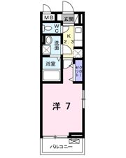 フェリチータ成田の間取り画像