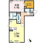 セジュールシスバトーの間取り画像