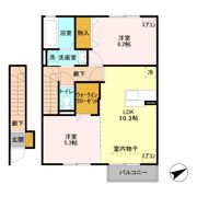アクシアの間取り画像