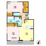 フォルテア Aの間取り画像