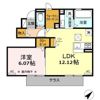セジュールAubeの間取り画像
